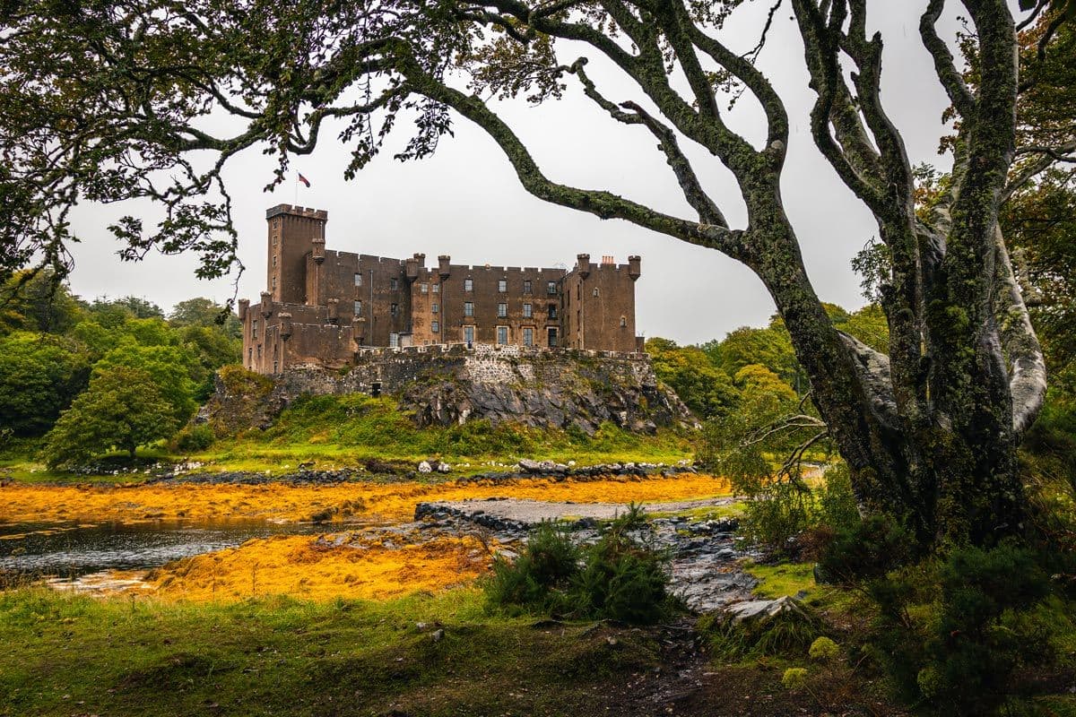 Castello di Dunvegan meta del viaggio fotografico in scozia e isola di skye