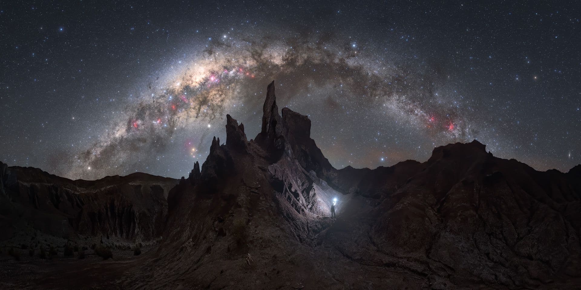 via lattea valle della luna Viaggio Fotografico Atacama