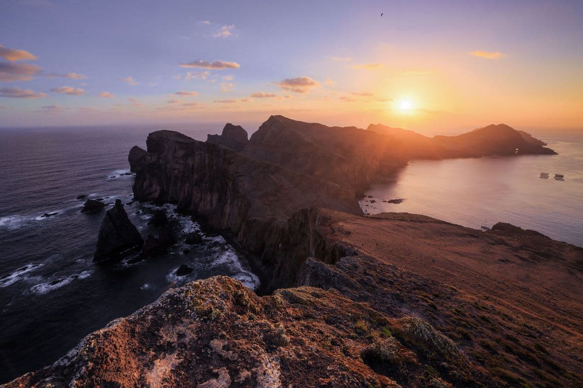 tramonto panorama viaggio fotografico Madeira
