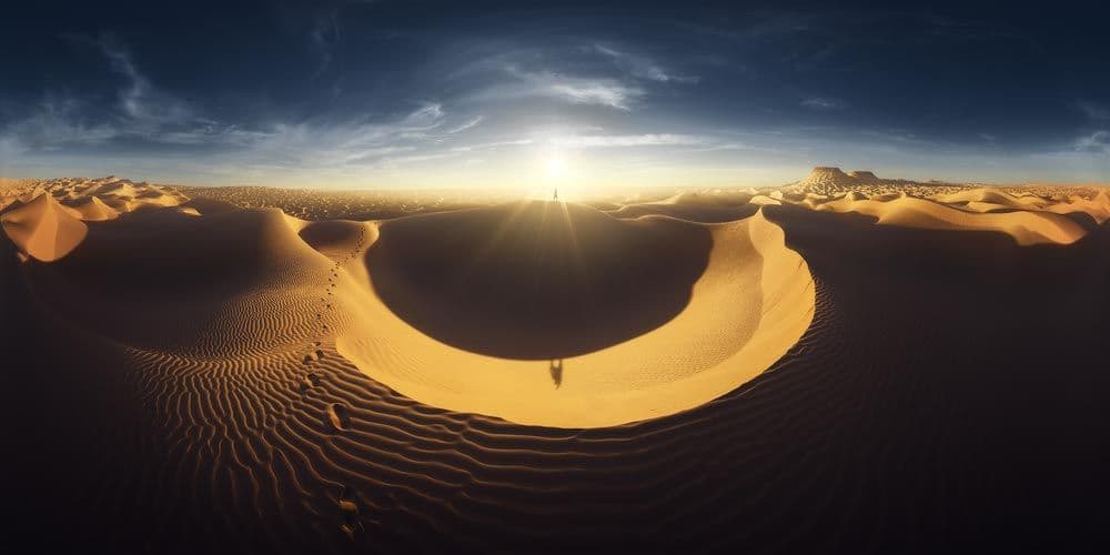 tramonto viaggio fotografico tunisia deserto del sahara 