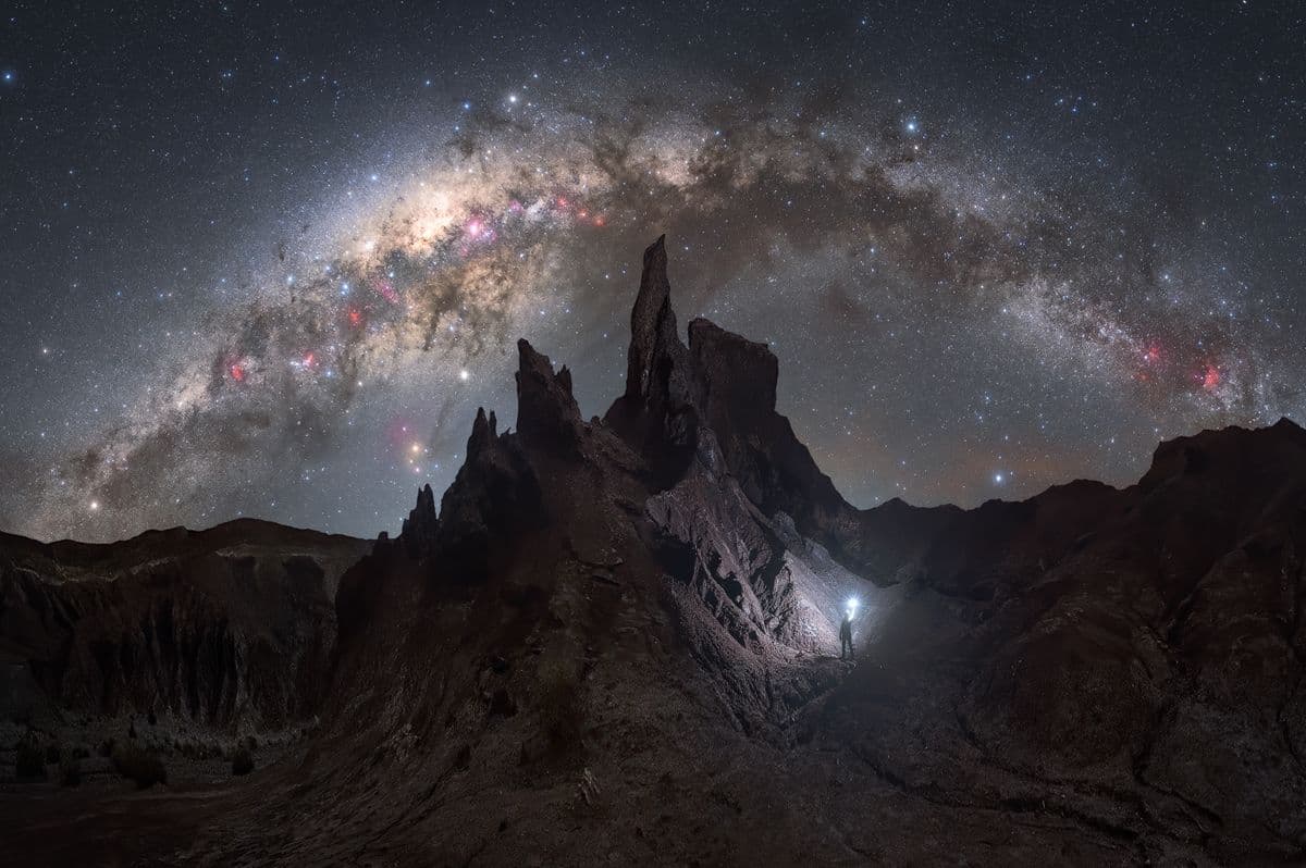 via lattea valle arcobaleno deserto cile viaggio fotografico atacama