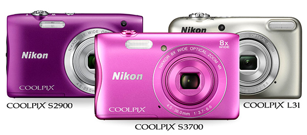 Coolpix, Nikon, S3700, S2900, L31