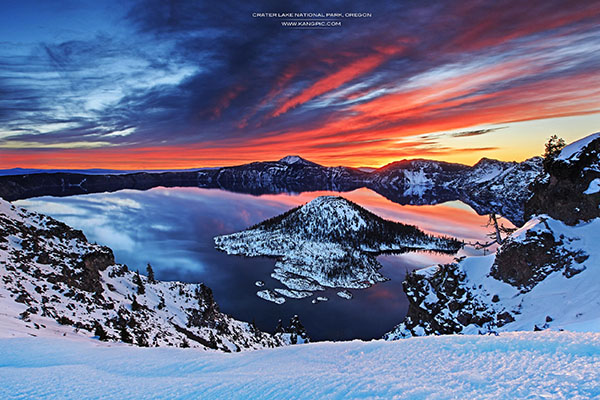 Crater Lake National Park Oregon Zhuokang Jia