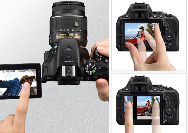 Nikon D5500, Touch Screen, Reflex