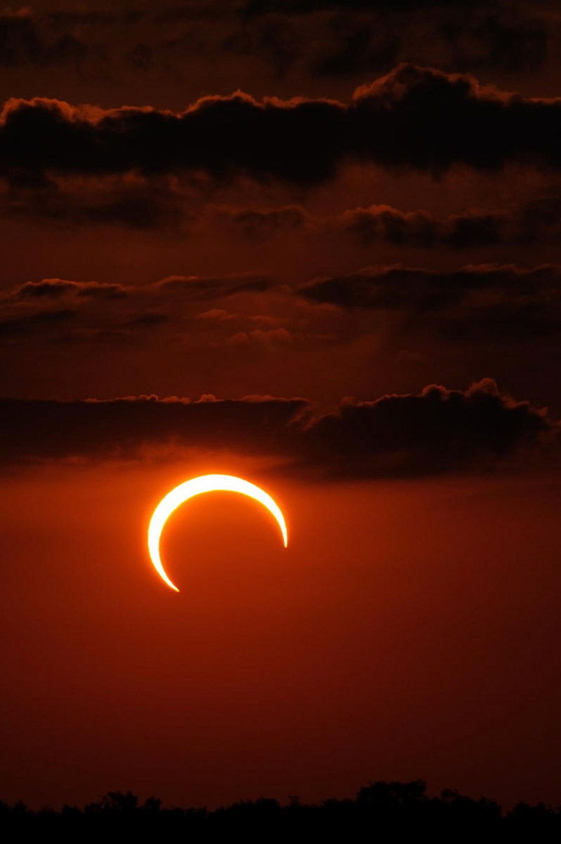 Come fotografare una eclissi solare, tecnica fotografica, 20mm