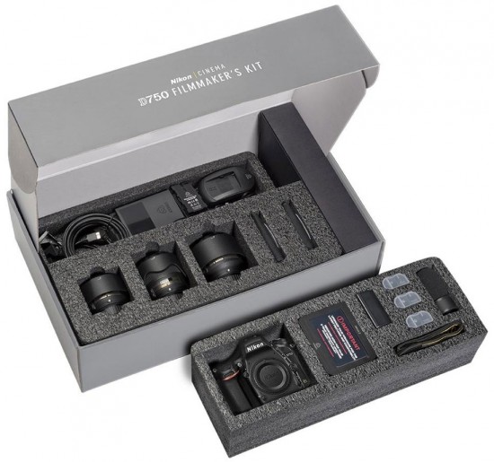 Nikon D750 Kit, Rumors, videomaker, scatola