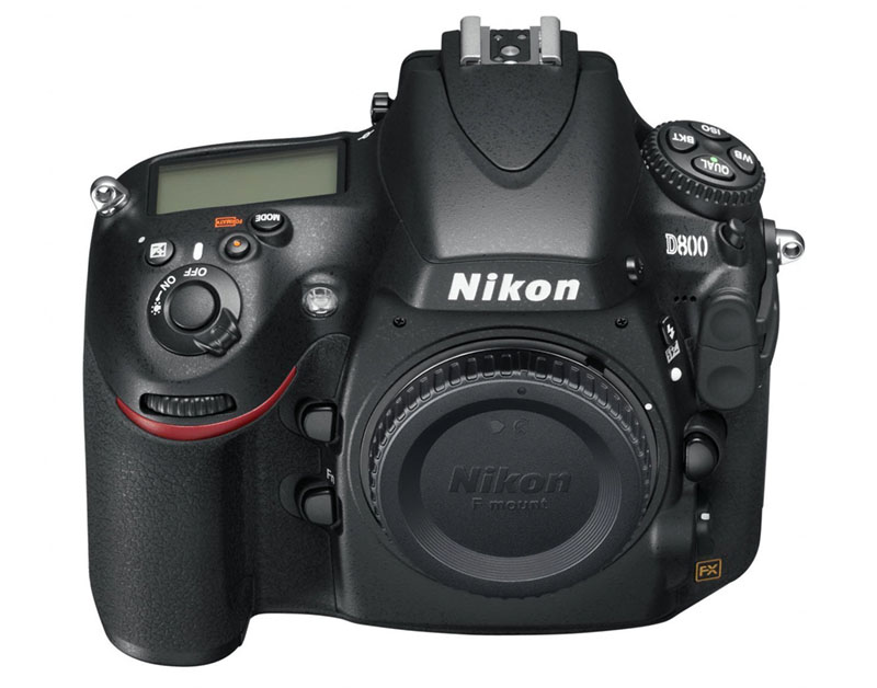 Nikon D800, D800E, Full-frame, front