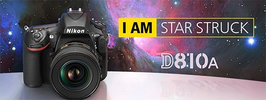 Nikon D810A, Notizie