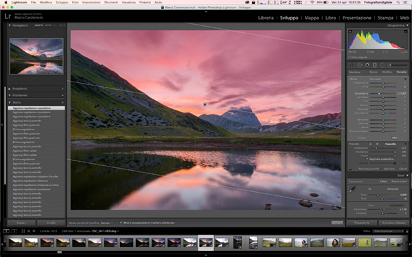 Lightroom CC, Novità del filtro graduato e radiale, maschera di livello