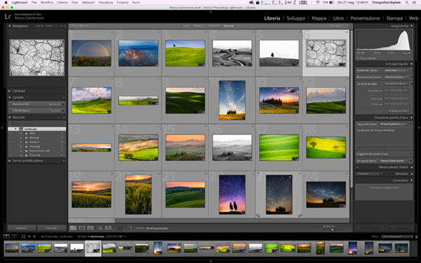 raccolte di Lightroom, tutorial Lightroom