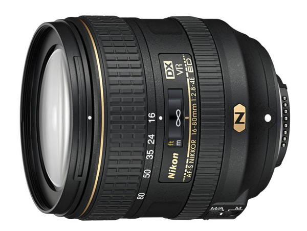 AF-S DX NIKKOR 16-80mm f/2.8-4E ED VR