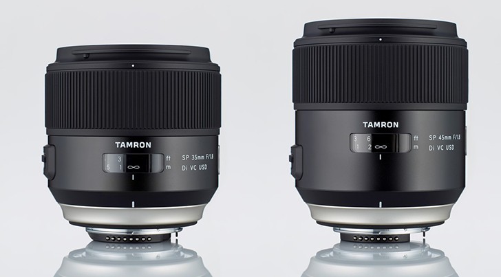 Tamron SP 35mm e Tamron SP 45mm