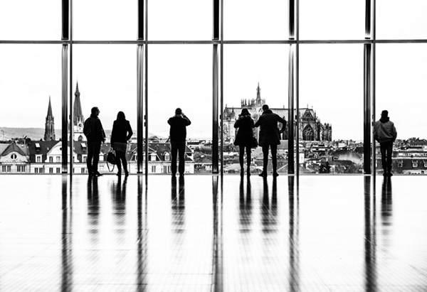 fotografia in bianco e nero, forme e contrasti