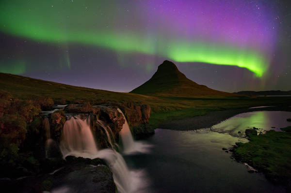 Aurora Boreale, The northern light, tecnica fotografica