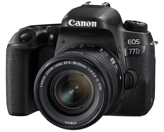 Canon EOS 77D, novità