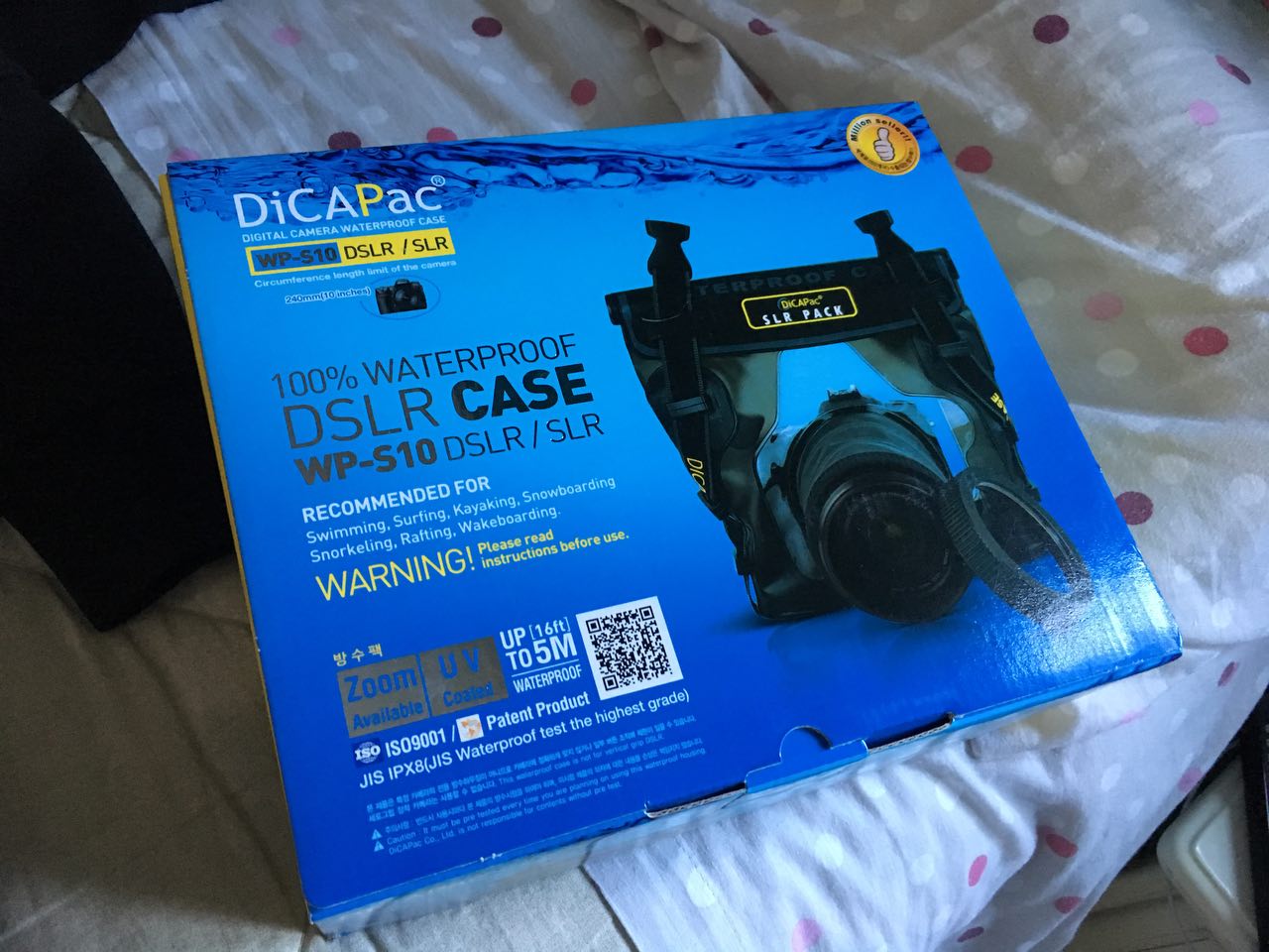 Dicapac WP-S10, Recensione, custodia impermeabile