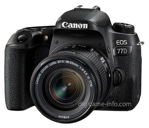 Canon EOS 77D, novità