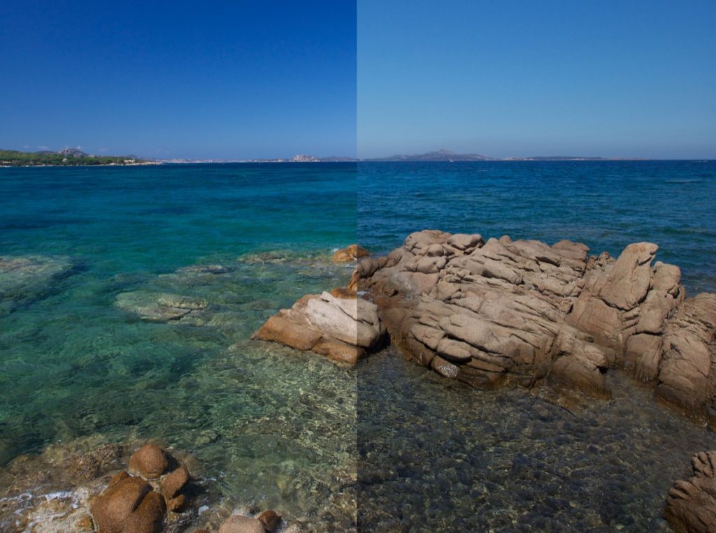 filtro polarizzatore, come utilizzare il filtro polarizzatore