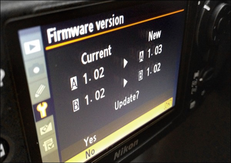 Firmware Nikon D5, Firmware Nikon D500