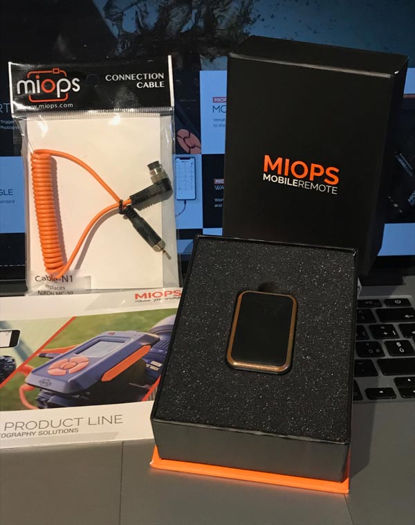 MIOPS, miops mobile remote, telecomando smartphone reflex, controllo remoto
