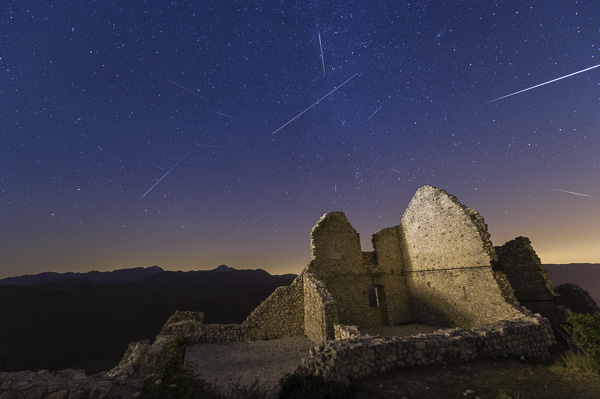 Come fotografare le stelle cadenti, perseidi, scie di stelle, foto stelle cadenti