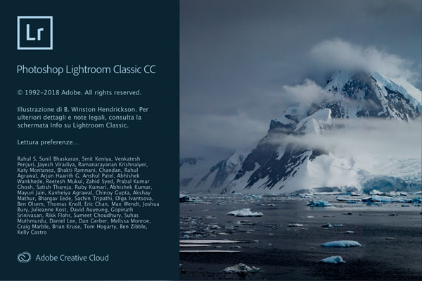 Adobe Lightroom, lightroom classic, aggiornamento