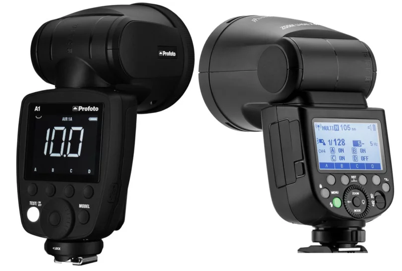 Godox, flash V1, profoto A1,