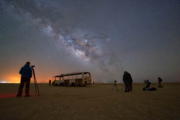 milky way, tunisia, viaggio fotografico