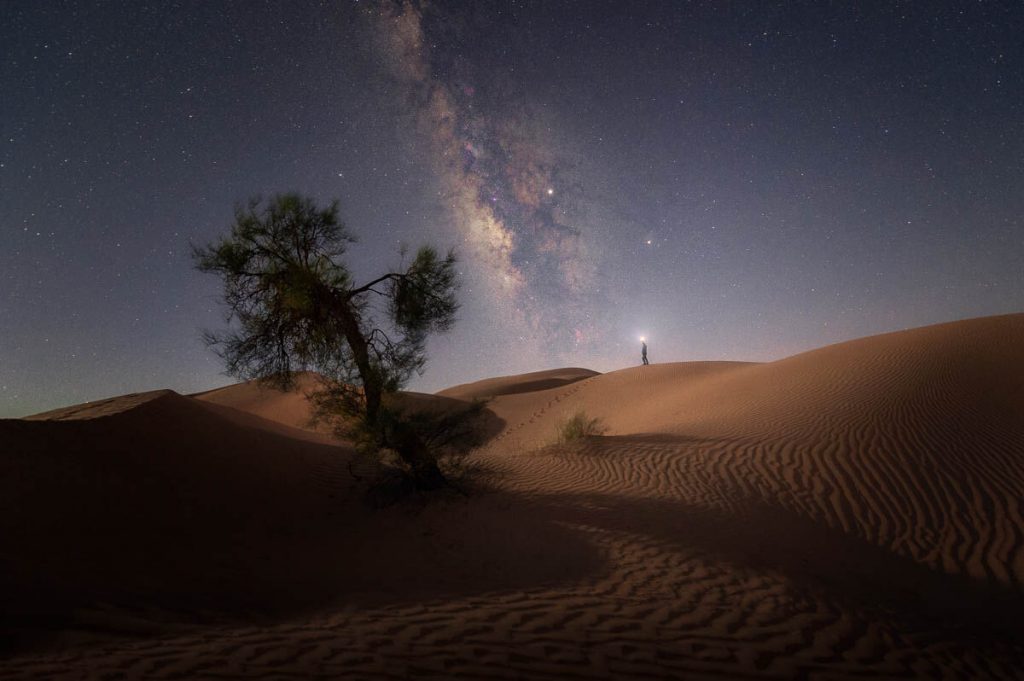 milky way, tunisia, viaggio fotografico