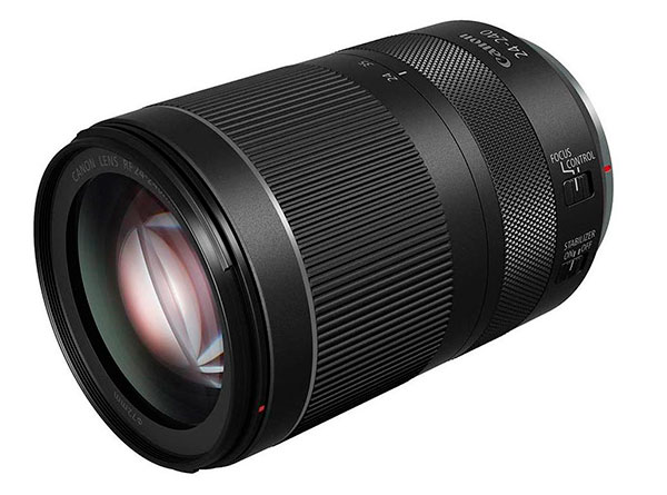 Canon RF 24-240mm f4-6.4 IS, obiettivo mirrorless