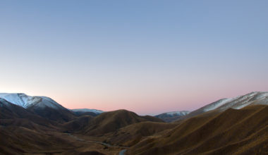 Percorso tra le montagne