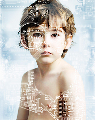 Binary Kid 14, 2008 © Thierry Cohen