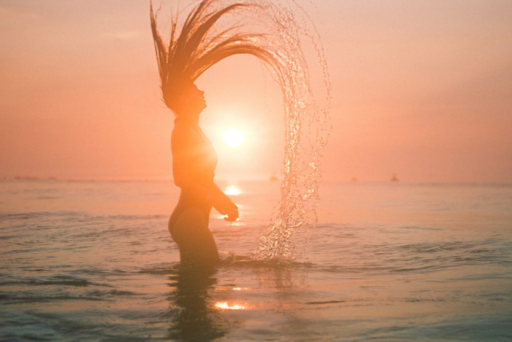 Effetto fotografico della Criniera di capelli 