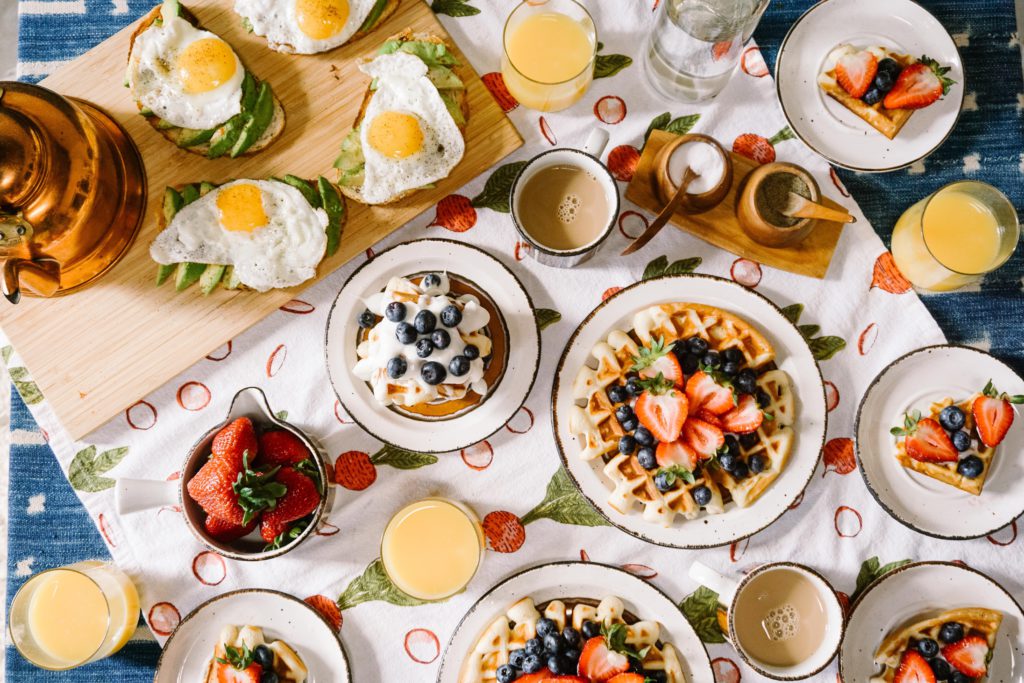 Fotografare il cibo in una composizione perfetta