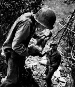 William Eugene Smith durante la Guerra del Pacifico