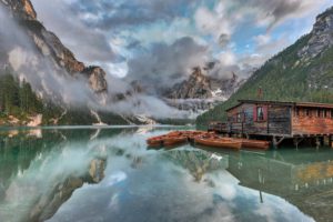 fotografare il lago di Braies