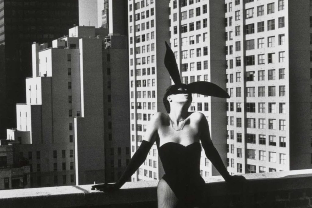 Elsa Peretti as a bunny. New York, 1975 © Helmut Newton Foundation