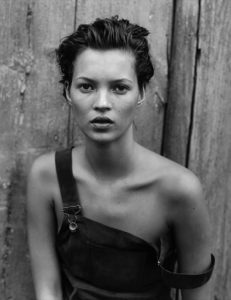 Kate Moss fotografata da Lindebergh