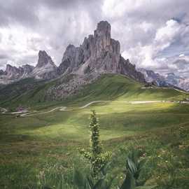 Passo giau dopo la tempesta