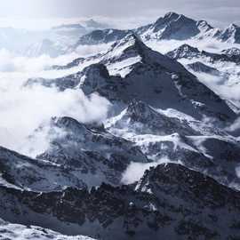 vista Gornergrat dall'alto