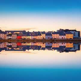 Galway al tramonto