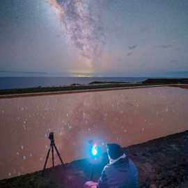 via lattea sulle saline