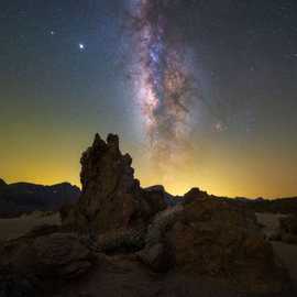 Via lattea a Mines of San Jose