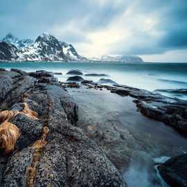 spiaggia vareid lofoten