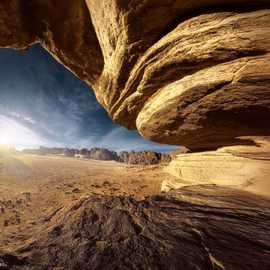 Wan Nagn roccia cornice naturale