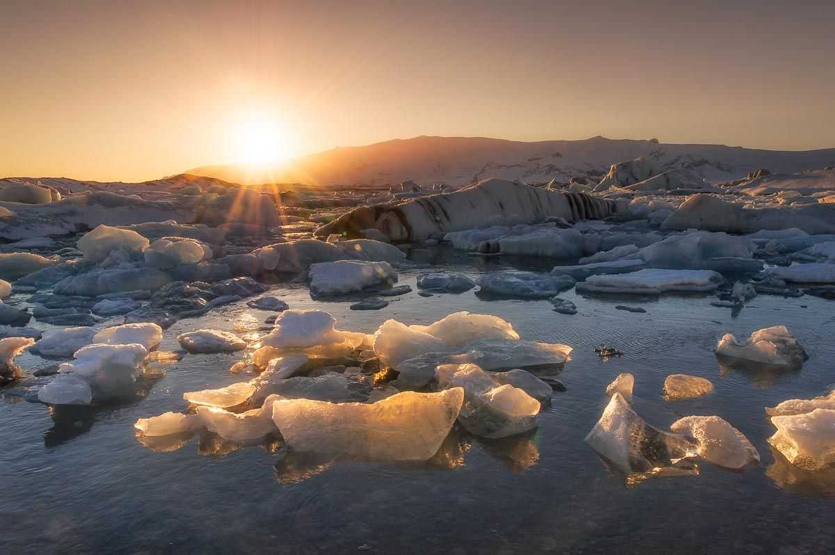 La laguna Jokulsarlon