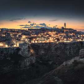 Matera all'ora blu