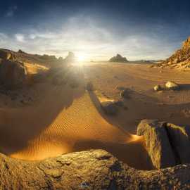 Erg Admer al tramonto