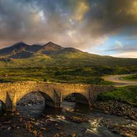 Sligachan e il ponte antico