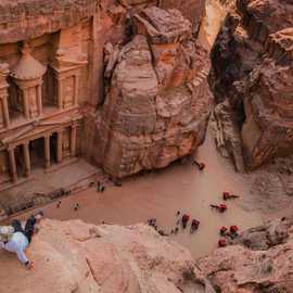 petra dall'alto